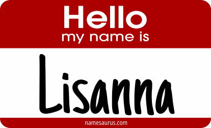 Hello my name is Lisanna png download
