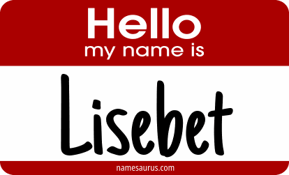 Hello my name is Lisebet png download