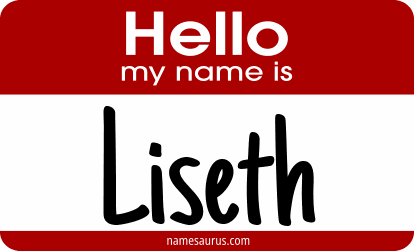 Hello my name is Liseth png download