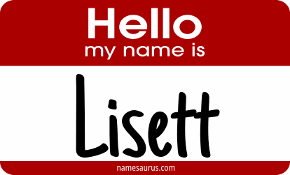 Hello my name is Lisett png download