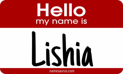Hello my name is Lishia png download