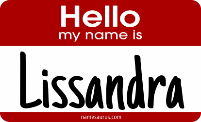 Hello my name is Lissandra png download