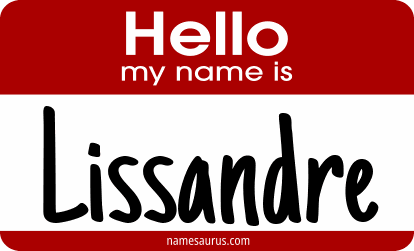 Hello my name is Lissandre png download
