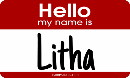 Hello my name is Litha png download