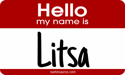 Hello my name is Litsa png download