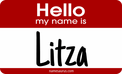 Hello my name is Litza png download