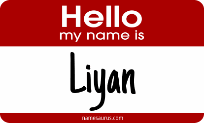 Hello my name is Liyan png download