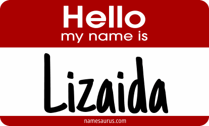 Hello my name is Lizaida png download