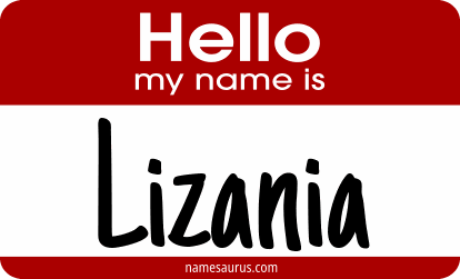 Hello my name is Lizania png download