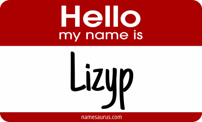 Hello my name is Lizyp png download