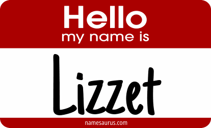 Hello my name is Lizzet png download