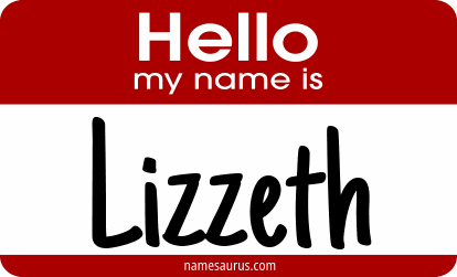 Hello my name is Lizzeth png download