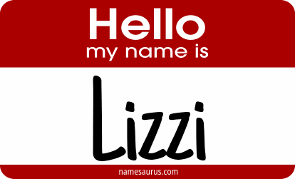 Hello my name is Lizzi png download