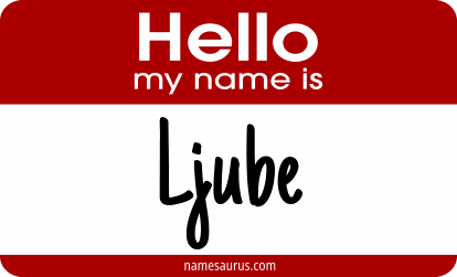 Hello my name is Ljube png download