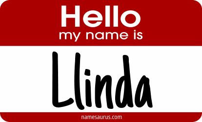 Hello my name is Llinda png download