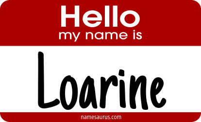 Hello my name is Loarine png download