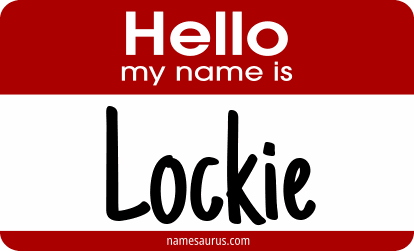 Hello my name is Lockie png download
