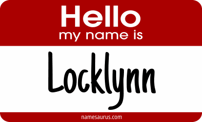 Hello my name is Locklynn png download