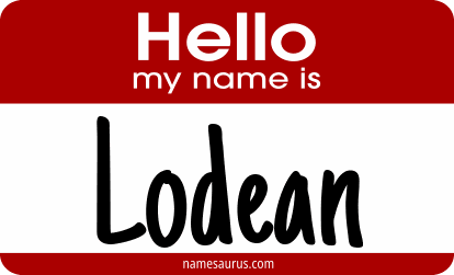 Hello my name is Lodean png download