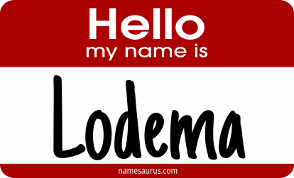 Hello my name is Lodema png download