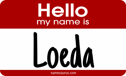 Hello my name is Loeda png download