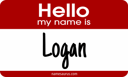 Hello my name is Logan png download