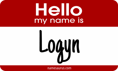 Hello my name is Logyn png download