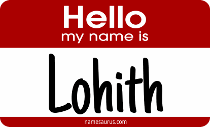Hello my name is Lohith png download