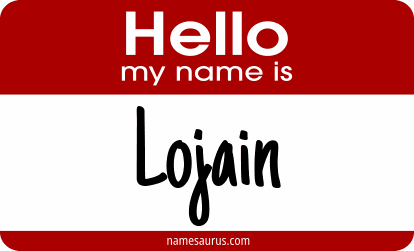 Hello my name is Lojain png download