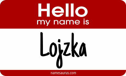 Hello my name is Lojzka png download