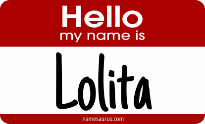 Hello my name is Lolita png download