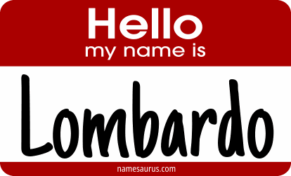Hello my name is Lombardo png download