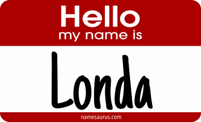 Hello my name is Londa png download
