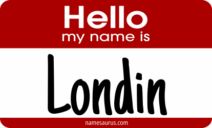Hello my name is Londin png download