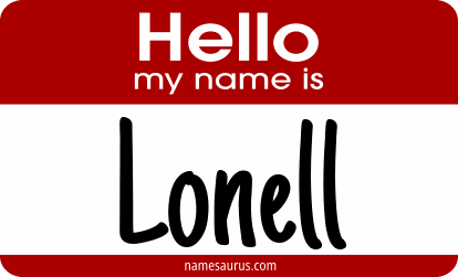 Hello my name is Lonell png download