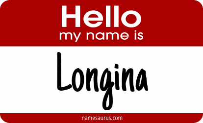 Hello my name is Longina png download