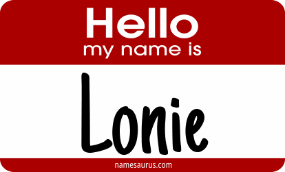 Hello my name is Lonie png download