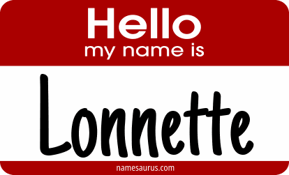 Hello my name is Lonnette png download
