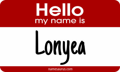 Hello my name is Lonyea png download