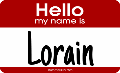 Hello my name is Lorain png download