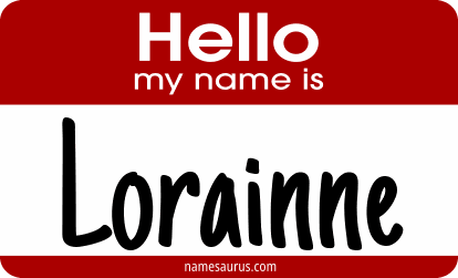 Hello my name is Lorainne png download