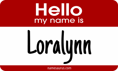 Hello my name is Loralynn png download