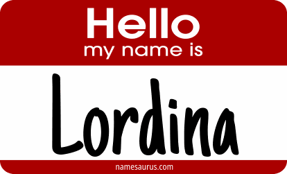 Hello my name is Lordina png download
