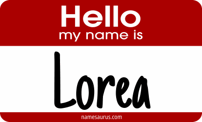 Hello my name is Lorea png download