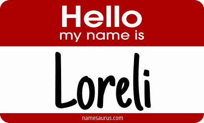 Hello my name is Loreli png download