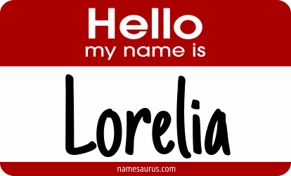 Hello my name is Lorelia png download