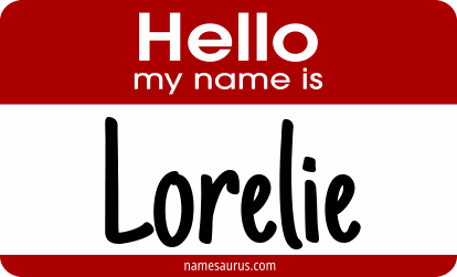 Hello my name is Lorelie png download