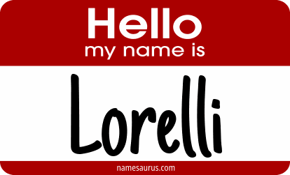 Hello my name is Lorelli png download