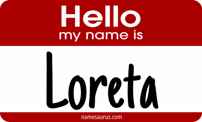 Hello my name is Loreta png download