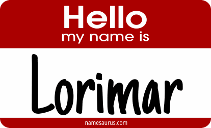 Hello my name is Lorimar png download